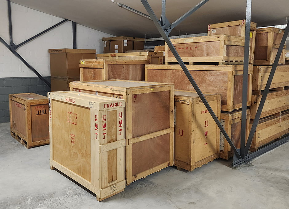 art storage containers