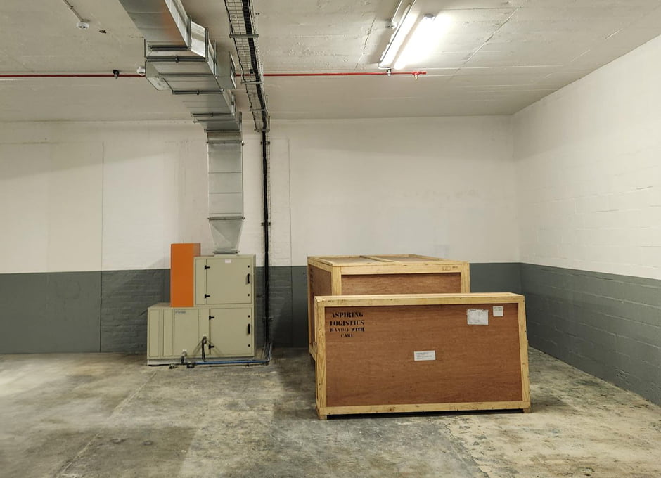 art central indoor storage climate